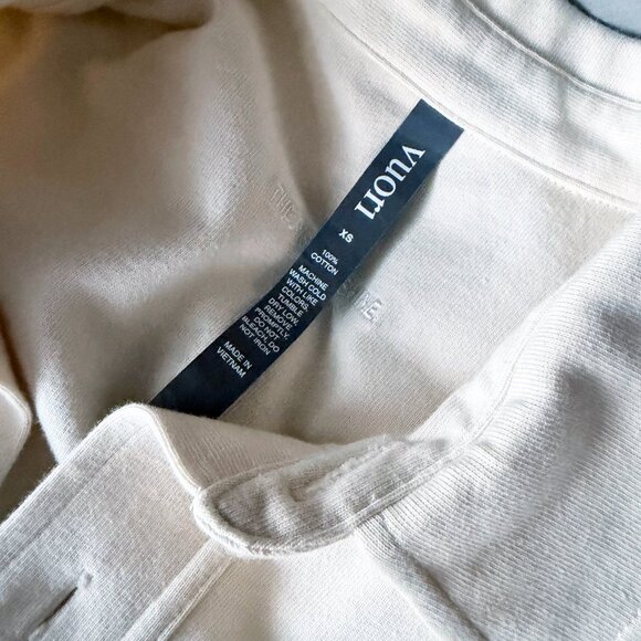 Vuori Mackenzie Cropped Button Up Jacket Size X-Small - Picture 7 of 10